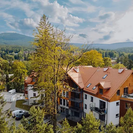 Lägenhet Apartament Silence Stone Hill Jaspis Szklarska Poręba